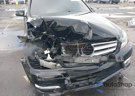 2012 Mercedes-Benz C 250 Sport from USA, damaged, VIN WDDGF4HB0CR220030